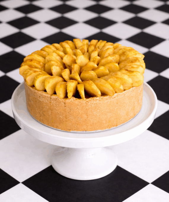 Apple Bavarian Cheesecake
