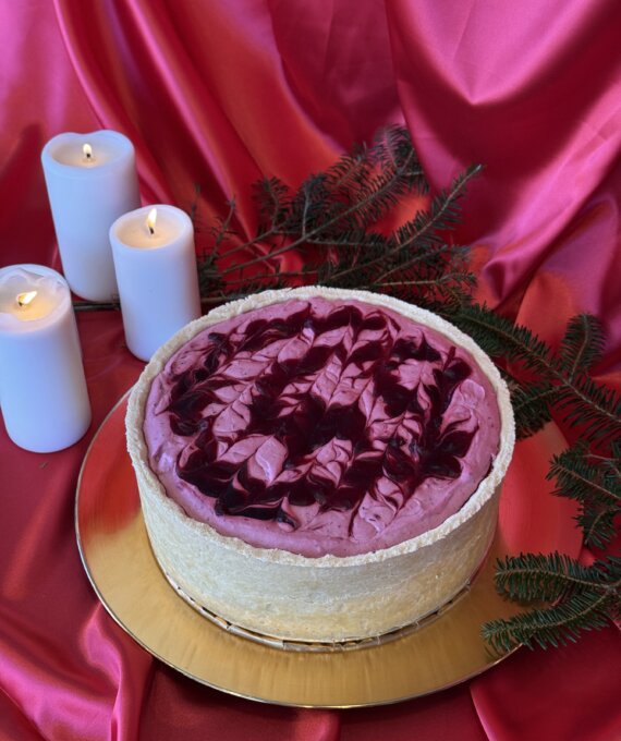 Cranberry Cheesecake